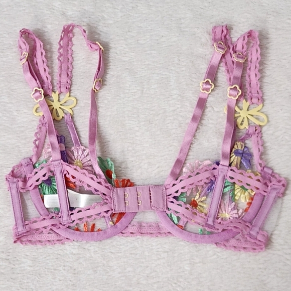 New!For Love and Lemons Gia Underwire Bra - Picture 12 of 15